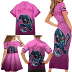 panthers-premier-2024-family-matching-short-sleeve-bodycon-dress-and-hawaiian-shirt-mascot-with-nrl-trophy-pink-version