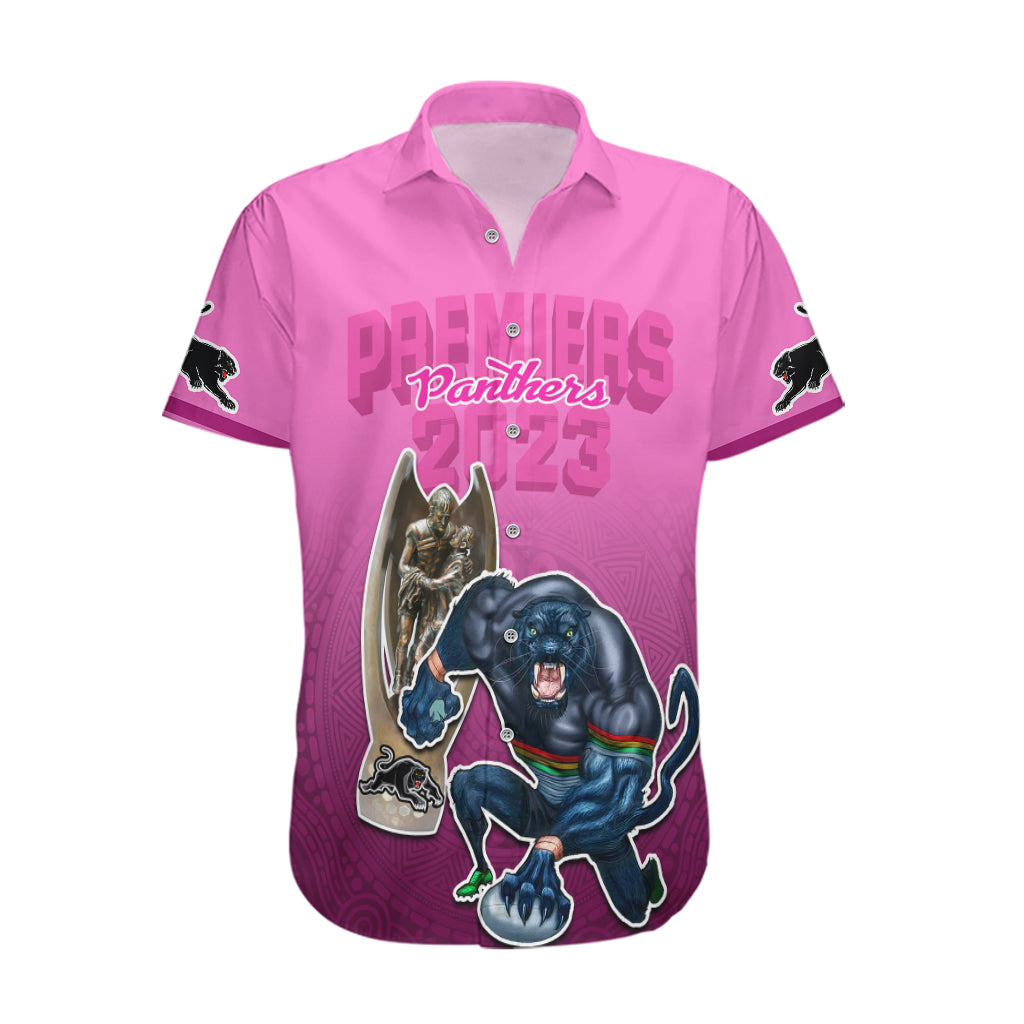 panthers-premier-2024-hawaiian-shirt-mascot-with-nrl-trophy-pink-version