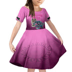 panthers-premier-2024-kid-short-sleeve-dress-mascot-with-nrl-trophy-pink-version