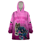 panthers-premier-2024-wearable-blanket-hoodie-mascot-with-nrl-trophy-pink-version