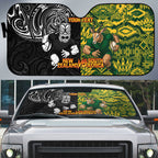 Custom New Zealand vs South Africa Auto Sun Shade Rugby Rivalry Two Nations One Battle