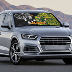 Custom New Zealand vs South Africa Auto Sun Shade Rugby Rivalry Two Nations One Battle