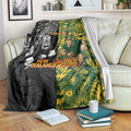 Custom New Zealand vs South Africa Blanket Rugby Rivalry Two Nations One Battle