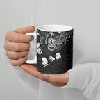 New Zealand vs South Africa Ceramic Mug Rugby Rivalry Two Nations One Battle