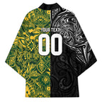 Custom New Zealand vs South Africa Kimono Rugby Rivalry Two Nations One Battle