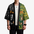Custom New Zealand vs South Africa Kimono Rugby Rivalry Two Nations One Battle