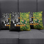 Custom New Zealand vs South Africa Pillow Cover Rugby Rivalry Two Nations One Battle
