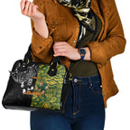 Custom New Zealand vs South Africa Shoulder Handbag Rugby Rivalry Two Nations One Battle