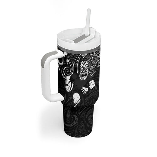 New Zealand vs South Africa Tumbler With Handle Rugby Rivalry Two Nations One Battle