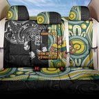 Custom Australia vs New Zealand Back Car Seat Cover Rugby Rivalry Two Nations One Battle
