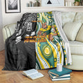 Custom Australia vs New Zealand Blanket Rugby Rivalry Two Nations One Battle