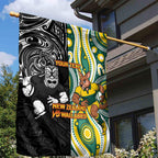 Custom Australia vs New Zealand Garden Flag Rugby Rivalry Two Nations One Battle