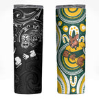 Australia vs New Zealand Skinny Tumbler Rugby Rivalry Two Nations One Battle