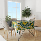 Custom Australia vs New Zealand Tablecloth Rugby Rivalry Two Nations One Battle