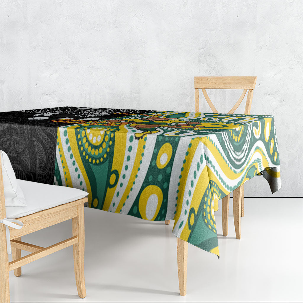 Custom Australia vs New Zealand Tablecloth Rugby Rivalry Two Nations One Battle