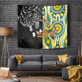 Custom Australia vs New Zealand Tapestry Rugby Rivalry Two Nations One Battle