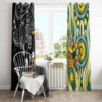 Custom Australia vs New Zealand Window Curtain Rugby Rivalry Two Nations One Battle