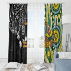 Custom Australia vs New Zealand Window Curtain Rugby Rivalry Two Nations One Battle