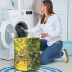 Custom Australia vs South Africa Laundry Basket Wallabies vs Springboks Two Nations One Battle