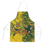 Custom Australia vs South Africa Apron Wallabies vs Springboks Two Nations One Battle