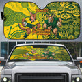 Custom Australia vs South Africa Auto Sun Shade Wallabies vs Springboks Two Nations One Battle