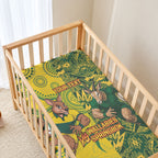 Custom Australia vs South Africa Baby Bed Cover Wallabies vs Springboks Two Nations One Battle