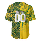 Custom Australia vs South Africa Baseball Jersey Wallabies vs Springboks Two Nations One Battle
