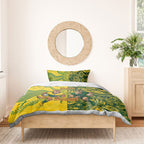 Custom Australia vs South Africa Bedding Set Wallabies vs Springboks Two Nations One Battle