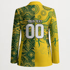 Custom Australia vs South Africa Blazer Wallabies vs Springboks Two Nations One Battle