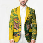 Custom Australia vs South Africa Blazer Wallabies vs Springboks Two Nations One Battle