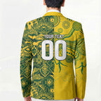 Custom Australia vs South Africa Blazer Wallabies vs Springboks Two Nations One Battle