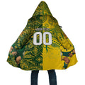 Custom Australia vs South Africa Cloak Wallabies vs Springboks Two Nations One Battle