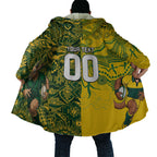 Custom Australia vs South Africa Cloak Wallabies vs Springboks Two Nations One Battle
