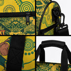 Custom Australia vs South Africa Duffle Bag Wallabies vs Springboks Two Nations One Battle