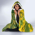 Custom Australia vs South Africa Hooded Blanket Wallabies vs Springboks Two Nations One Battle