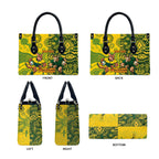 Custom Australia vs South Africa Leather Bag Wallabies vs Springboks Two Nations One Battle