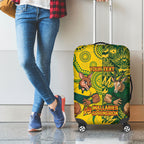 Custom Australia vs South Africa Luggage Cover Wallabies vs Springboks Two Nations One Battle