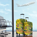 Custom Australia vs South Africa Luggage Cover Wallabies vs Springboks Two Nations One Battle