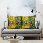 Custom Australia vs South Africa Pillow Cover Wallabies vs Springboks Two Nations One Battle