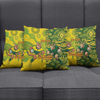Custom Australia vs South Africa Pillow Cover Wallabies vs Springboks Two Nations One Battle