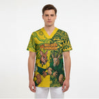 Custom Australia vs South Africa Scrub Top Wallabies vs Springboks Two Nations One Battle