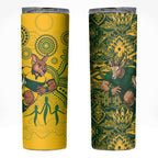 Australia vs South Africa Skinny Tumbler Wallabies vs Springboks Two Nations One Battle