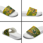 Custom Australia vs South Africa Slide Sandals Wallabies vs Springboks Two Nations One Battle