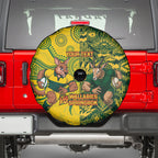 Custom Australia vs South Africa Spare Tire Cover Wallabies vs Springboks Two Nations One Battle