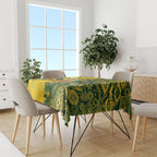 Custom Australia vs South Africa Tablecloth Wallabies vs Springboks Two Nations One Battle