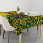 Custom Australia vs South Africa Tablecloth Wallabies vs Springboks Two Nations One Battle
