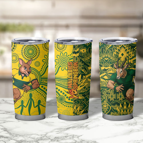 Australia vs South Africa Tumbler Cup Wallabies vs Springboks Two Nations One Battle