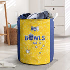 Australian ACT Lawn Bowls Laundry Basket Aussie Minimalist Style - Aussie Hoodie
