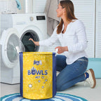 Australian ACT Lawn Bowls Laundry Basket Aussie Minimalist Style - Aussie Hoodie