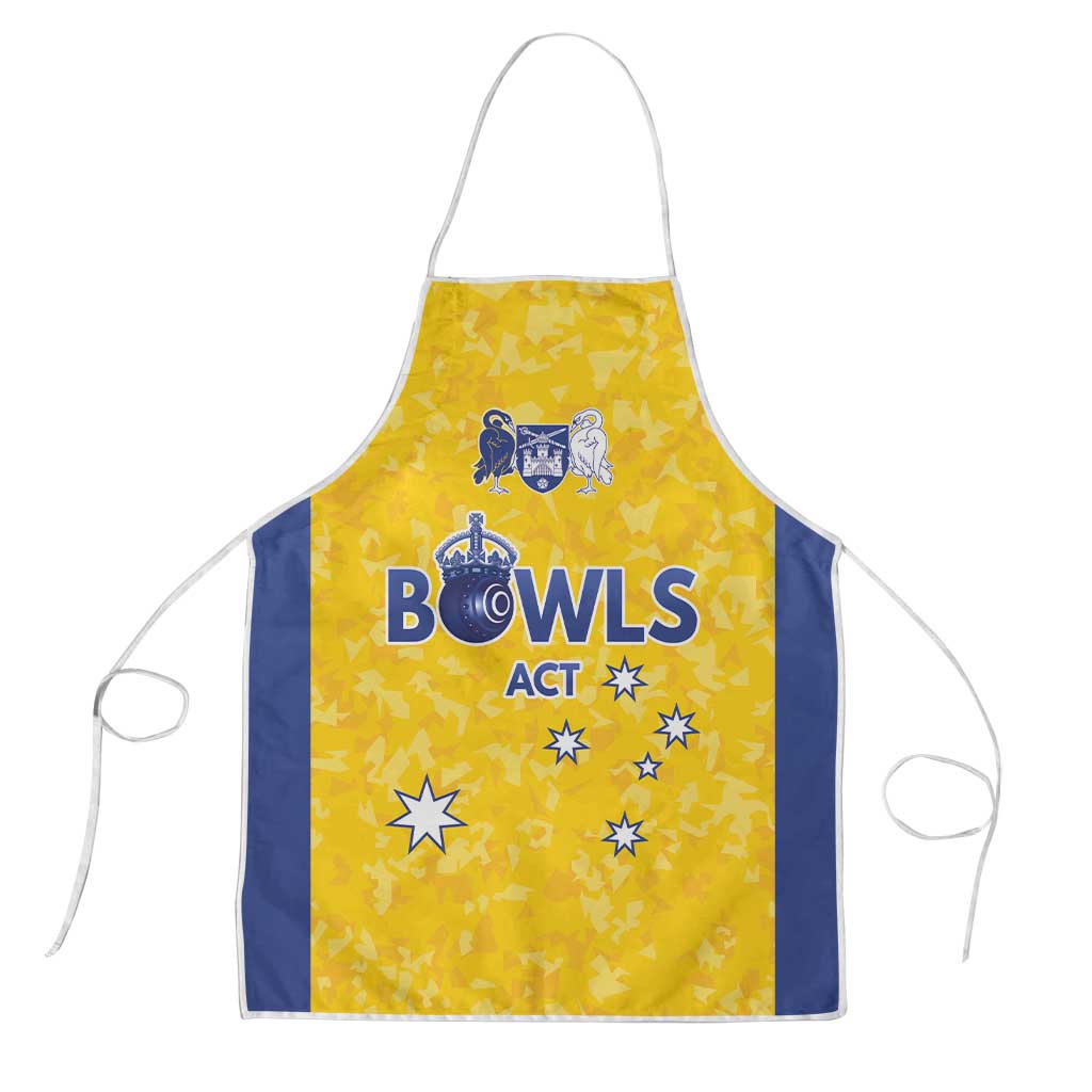 Australian ACT Lawn Bowls Apron Aussie Minimalist Style - Aussie Hoodie